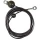 Cable for Atlas, 379 cm, Rubber Buffer, Eyelet
