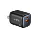 14. UNITEK 2X GAN WALL CHARGER USB-C & USB-A 20W BLACK
