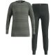 2. Thermal underwear - Odlo Set long ACTIVE WARM SET size 128cm Gray