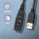 4. Axagon ADR-220 USB 2.0 AM -> AF active extension/repeater cable 20m Black