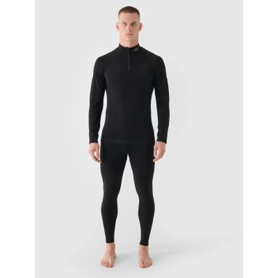 4. Men's seamless thermal underwear with merino wool (top) 4F 4FWAW24USEAM197-20S