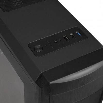 8. IBOX ORCUS ORX14 case (ATX, ITX, Micro ATX; black)
