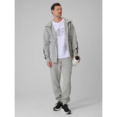 6. Men's regular hooded sweatshirt 4F 4FRSS26TSWSM2974-27M