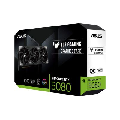 12. ASUS TUF Gaming GeForce RTX 5080 OC 16GB Graphics Card