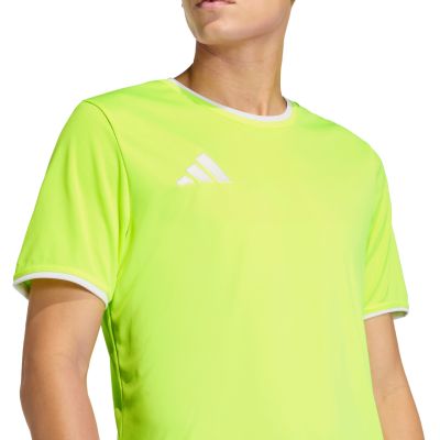 5. Men’s adidas Entrada 26 Jersey T-Shirt, Lime, KE9840