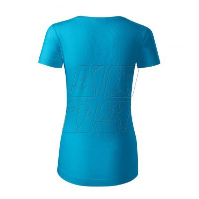 2. Malfini Origin T-shirt (GOTS) W MLI-17244 turquoise