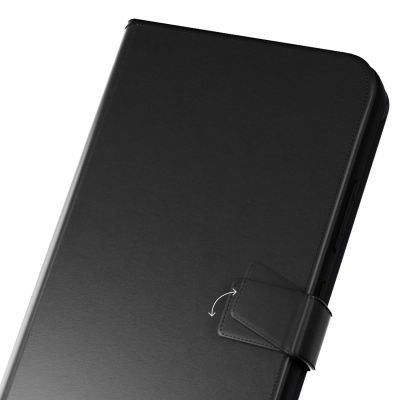 10. Puro Booklet Case with Flip and Wallet for Samsung Galaxy S25 Ultra - Black