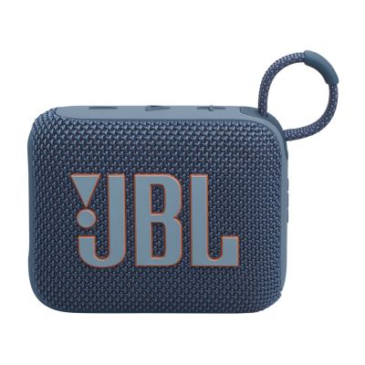 4. JBL GO 4 BLU portable Bluetooth speaker blue