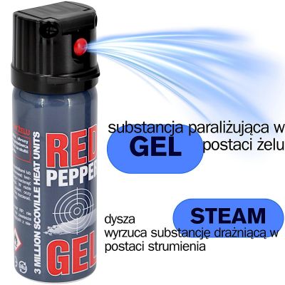 5. PEPPER SPRAY GRAPHITE GEL 3MLN SHU STREAM 50ML 11050-S SHARG