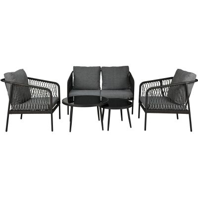 2. 5-PIECE GARDEN FURNITURE SET MILAN