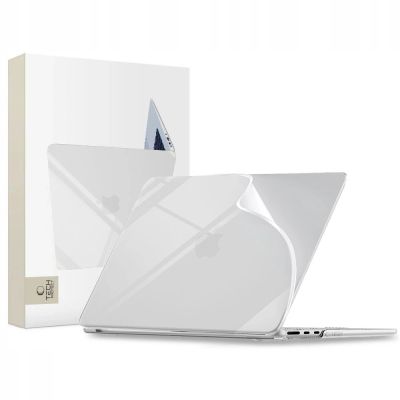 Tech-Protect Softshell Case for MacBook Air 13" 2023 / 2024 / 2025 / 2026 - Transparent