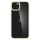 3. Spigen Crystal Hybrid iPhone 15 Plus Case - Transparent Beige