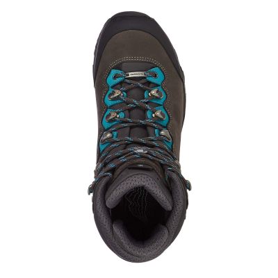6. Lowa MAURIA GTX Ws Schiefer/turkis women's trekking shoes gore-tex waterproof (220645 9767)