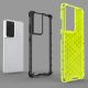 5. Honeycomb case armored cover with a gel frame for Samsung Galaxy S22 Ultra blue