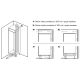 20. Built-in refrigerator BOSCH KBN96VFE0 70 cm wide