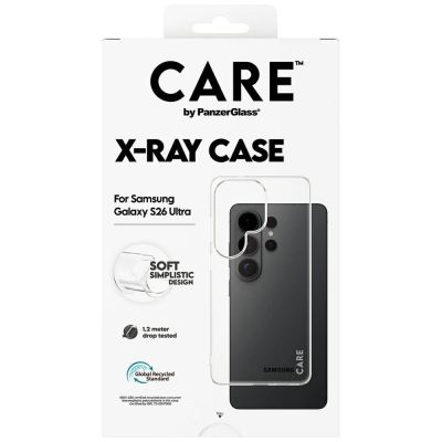 6. CARE by PanzerGlass X-Ray Case for Samsung Galaxy S26 Ultra - Transparent