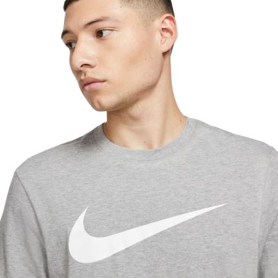 3. Nike Sportswear Swoosh Tee Icon Men's T-Shirt Gray DC5094 063