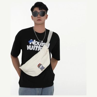 9. Nimmy Crossbody Glasses Cool Cat Shoulder Bag - Gray