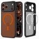 Spigen Ultra Hybrid MagSafe Case for iPhone 17 Pro - Black and Orange