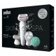 2. Braun Silk-épil 9 SkinSpa 40 tweezers Rose Gold, White