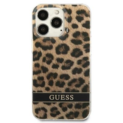 3. Guess GUHCP13LHSLEOW iPhone 13 Pro / 13 6.1" brown/brown hardcase Leopard