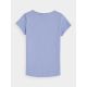 6. 100% cotton plain girls' T-shirt 4F Junior