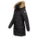 5. Women's PARKA Geographical Norway ABEILLE BLACK DISTRI LADY 2601-9 DBC BLACK (WY4579F/GN-NOIR)