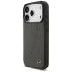 2. Mercedes Leather Large Laurel Leave MagSafe Case for iPhone 17 Pro - Black and Gray