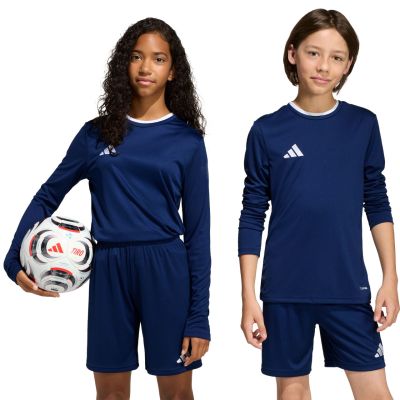 7. adidas Entrada 26 Long Sleeve Jersey Navy Blue KF5877