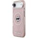 2. Karl Lagerfeld IML Choupette Head Logo MagSafe Case for iPhone 17 Air - Pink