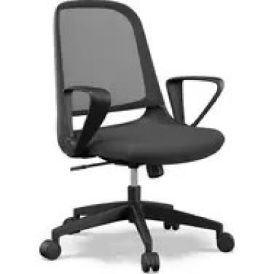 SENSE7 Sopty Black Office Chair