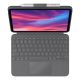 5. Logitech Combo Touch QWERTY British English Smart Connector Gray