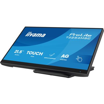 13. Monitor iiyama T2254MSC-B2AG 21.5" Optical Bonded PCAP 10P Touch Anti Glare MPP2.0 active stylus supported 1920x1080