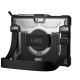 9. UAG Plasma - protective case with built-in stand and hand and shoulder strap for Microsoft Surface Go 1/2/3/4 G (ice)
