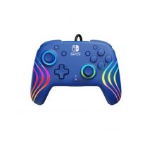 PDP Afterglow Wave Blue USB Gamepad Analog/Digital Nintendo Switch, Nintendo Switch OLED
