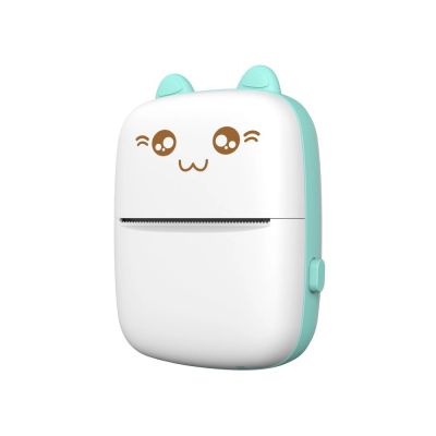 3. HURC9 Bluetooth Thermal Printer Kitty Mini with App - Blue
