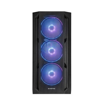 6. Chieftec PC- GA-01B-L-OP APEX LUMO Midi Tower Black case