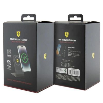 3. Ferrari nice. induction FEMFBMALK 15W black/black 2023 Collection MagSafe