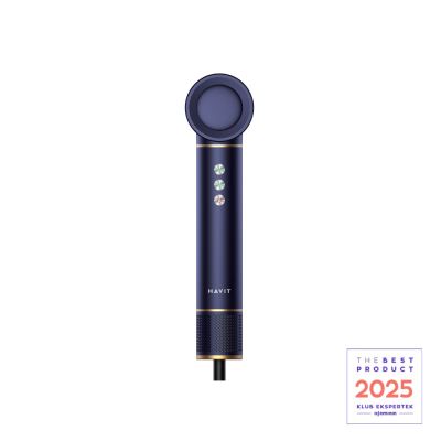 51. Hot Air Curling Styler Havit HD634 (4 attachments)