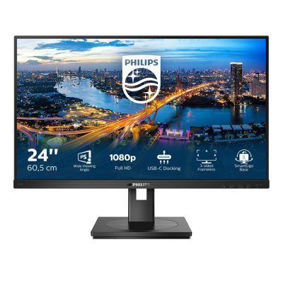 Philips B Line 243B1/00 LED Monitor Display 60.5 cm (23.8") 1920 x 1080 px Full HD Black