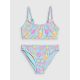 Girls' two-piece swimsuit 4F 4FJRSS26UBKSF060-96A