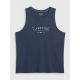 5. Men's regular sleeveless T-shirt with print 4F 4FRSS26TSLEM331-31S