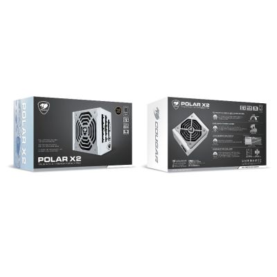 7. COUGAR POLAR X2 1050W ATX3.1/80 Plus Platinum/Modular Power Supply