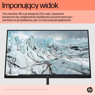 13. HP 31.5" E32k G5 4K Monitor (6N4D6AA)