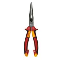 Milwaukee 205mm VDE Straight Long Nose Pliers