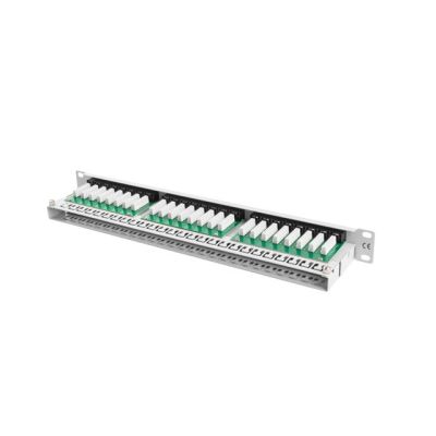 2. Patch panel Lanberg PPU5-1048-S (1U; cat. 5e; 48xRJ-45)