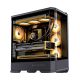 14. Jonsbo D400 PC Case, Midi Tower, ATX, Tempered Glass