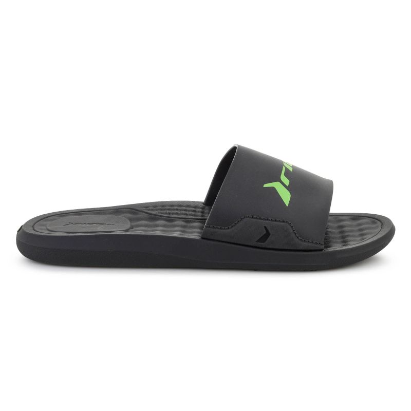 6. RIDER STEP SLIDE AD BLACK/GREEN 12265-AT243