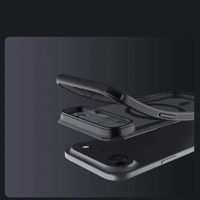 10. Nillkin CamShield Pro MagSafe Compatible Case for iPhone 17 Air - Transparent Black