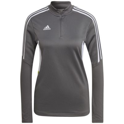 7. Women's adidas Condivo 22 Training sweatshirt gray HD2308